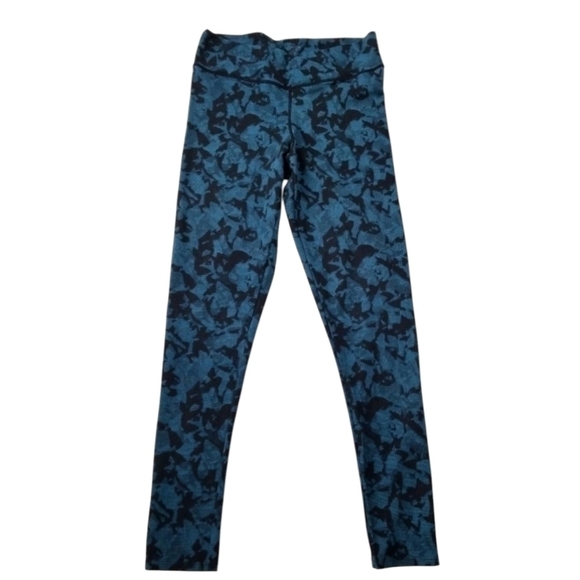 Yummie by Heather Thomson Pants - Yummie Heather Thomson Hannah blue black print full length leggings size M
